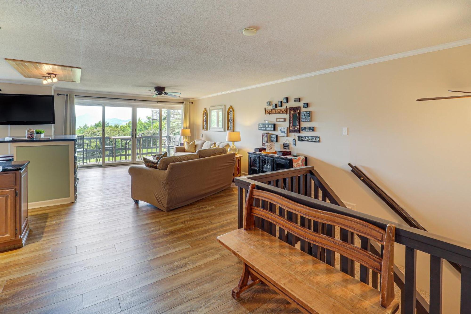 Banner Elk Mountain-View Condo 3 Mi To Skiing! Luaran gambar